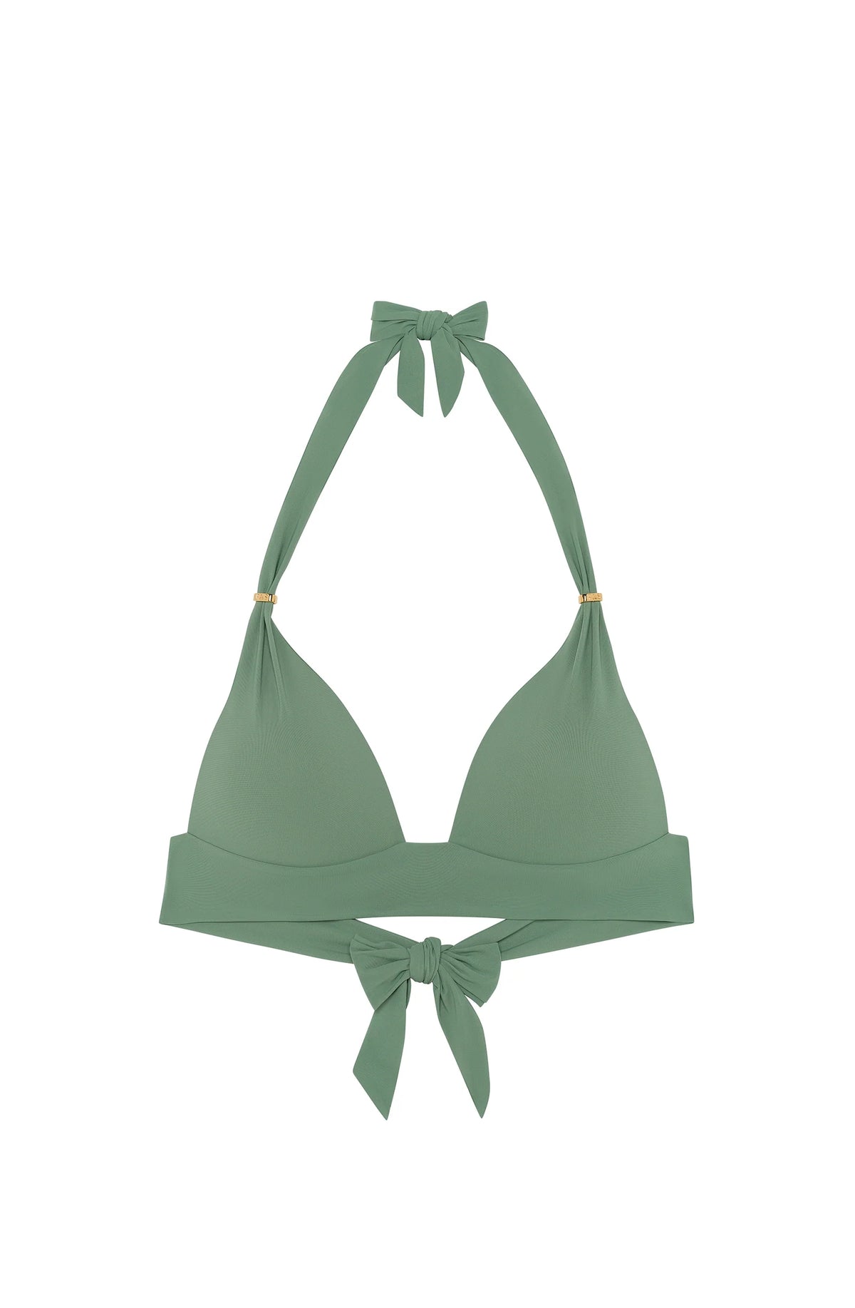 Haut de bikini push-up imprimé Diva
