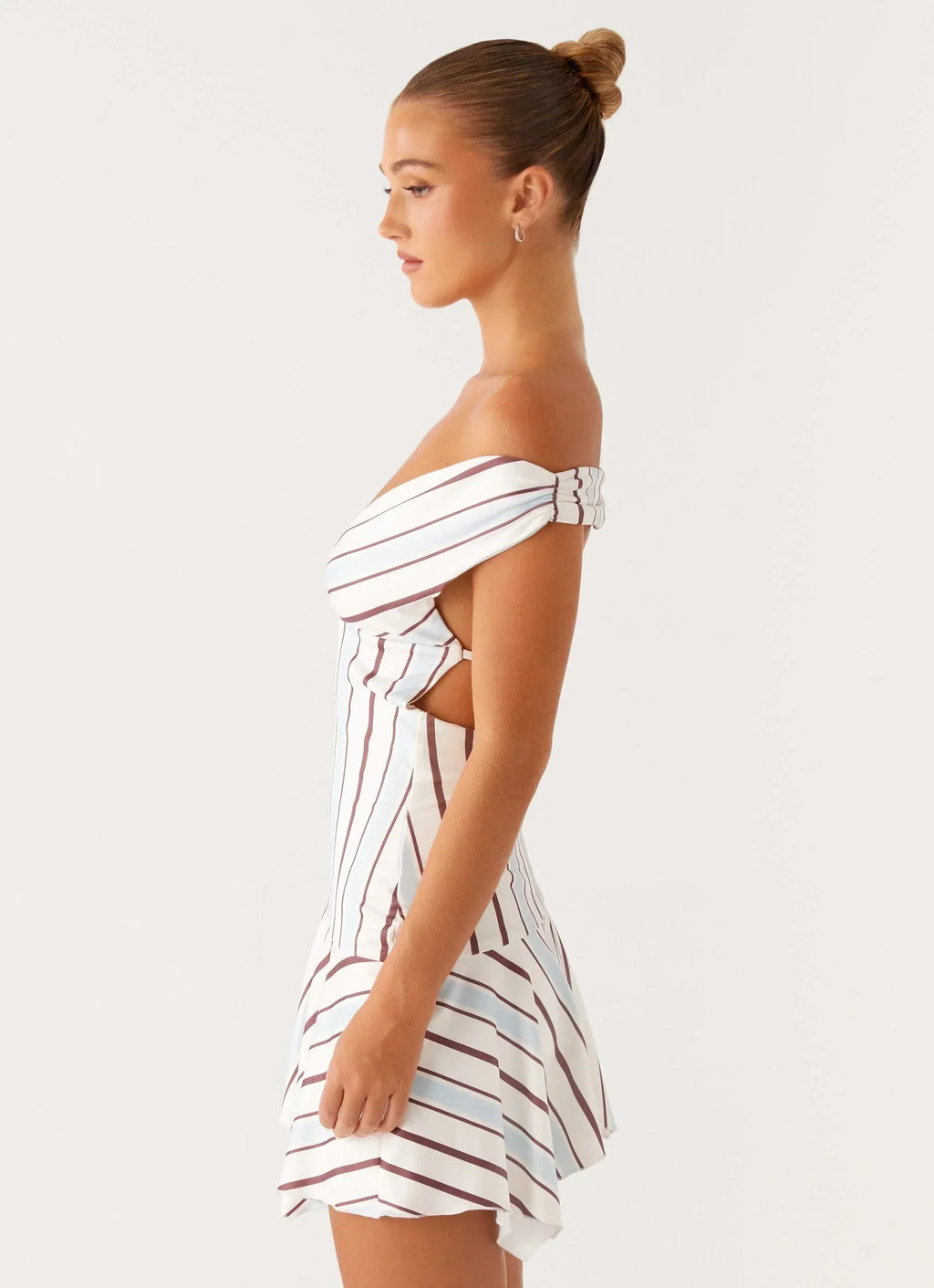 Mini-robe Kirby - Rayures bleues