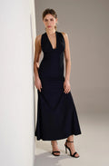 reena Black long dress