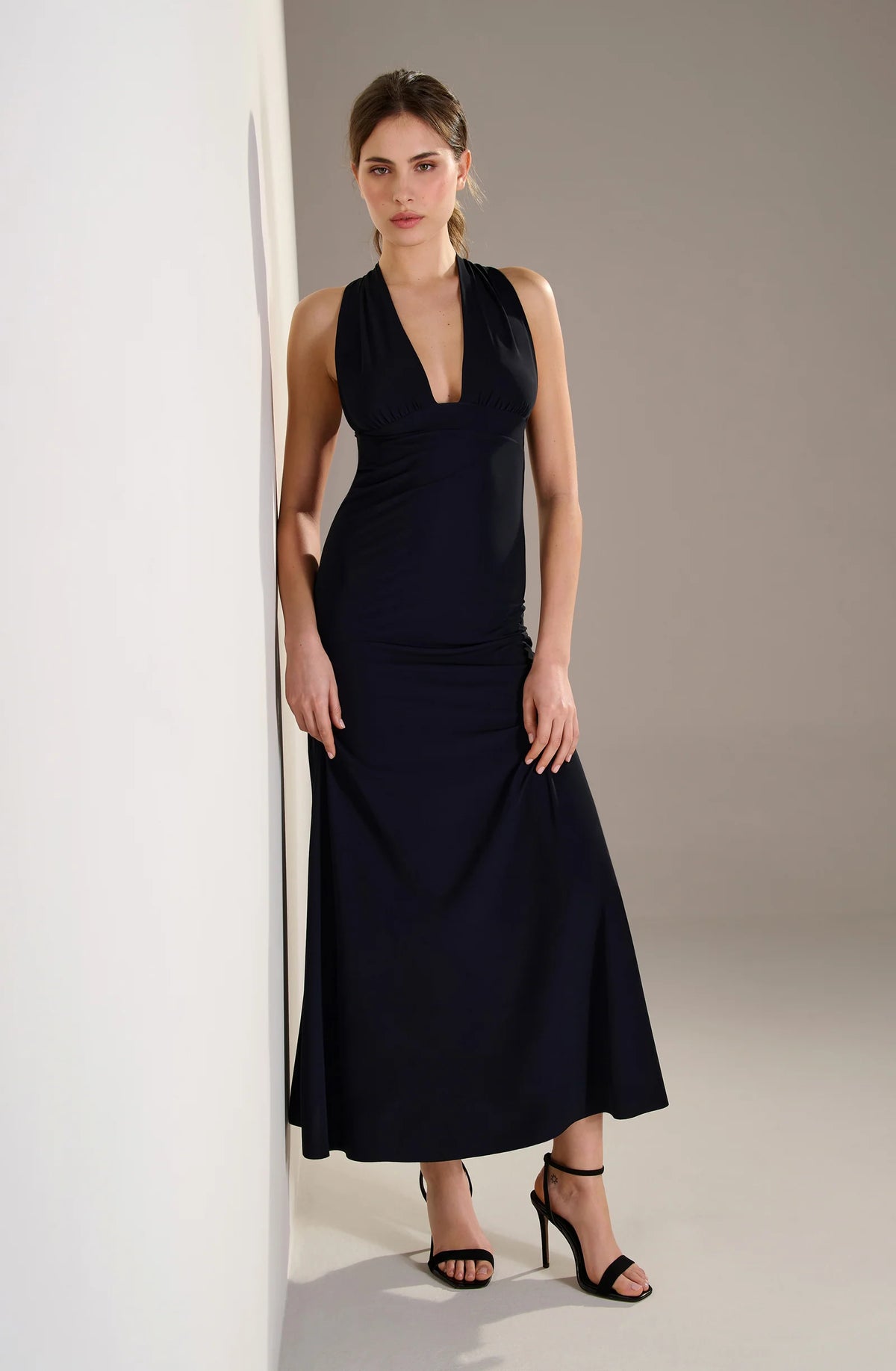reena Black long dress