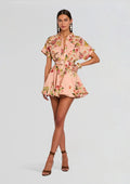 Robe courte Ayla avec boucle de ceinture