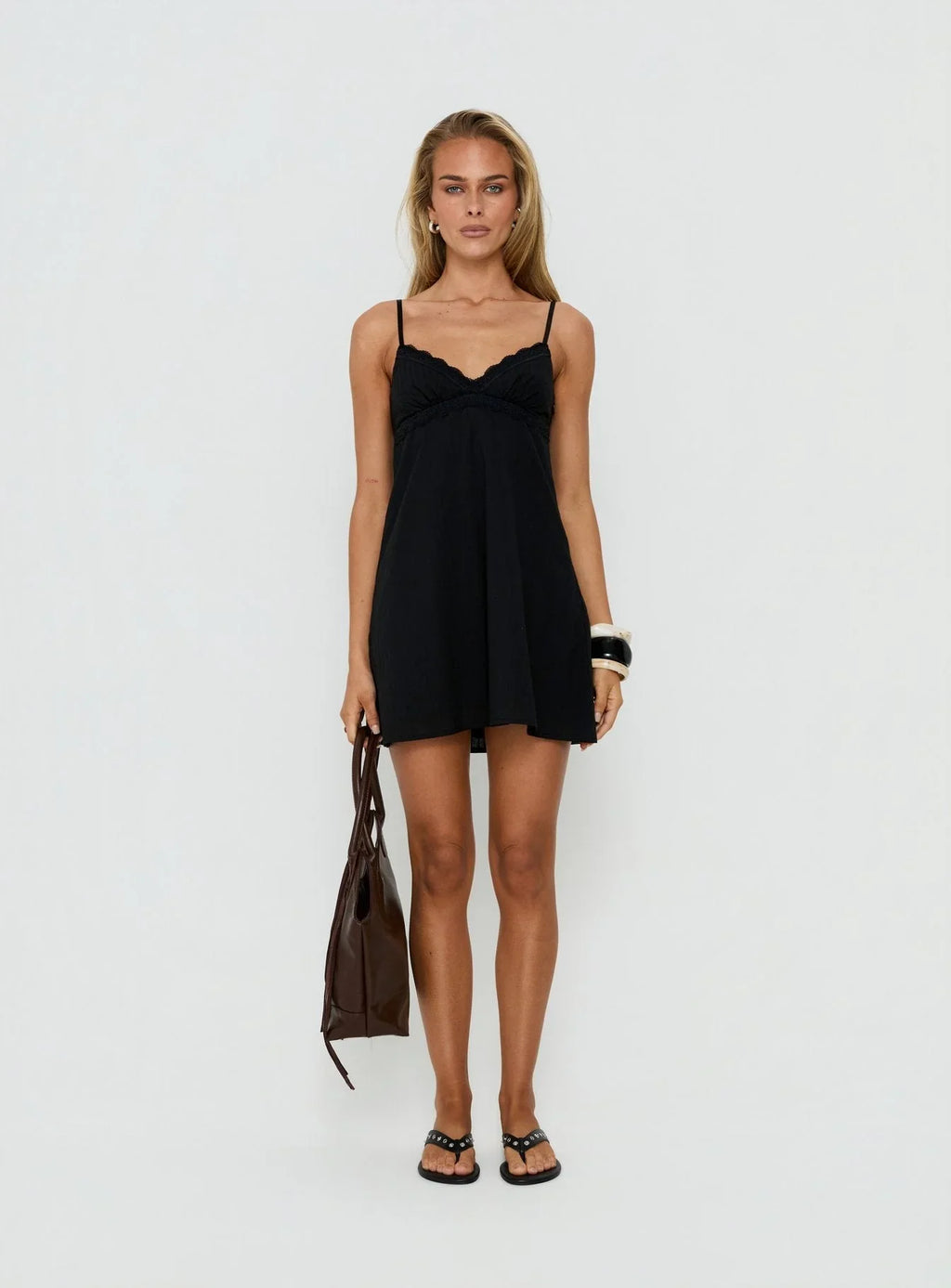 Mini-robe Lunya noire