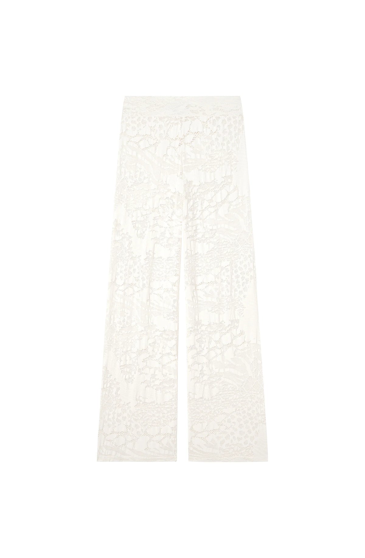 pooja Raspberry pants lace