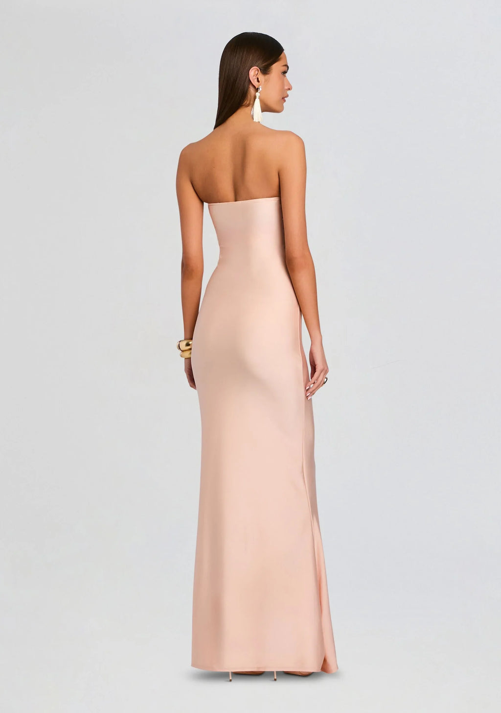 Robe longue Rose