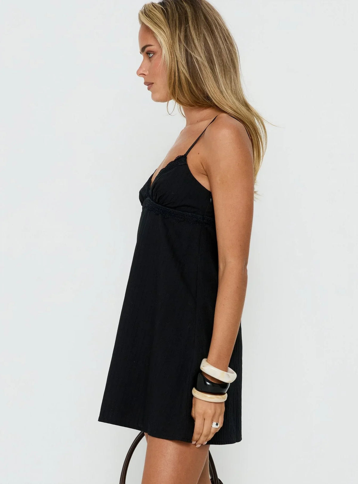 Mini-robe Lunya noire
