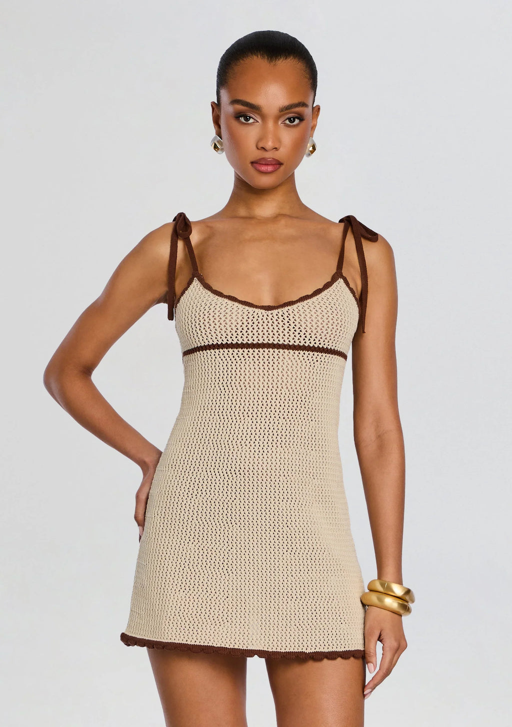Mini-robe en crochet Malkie