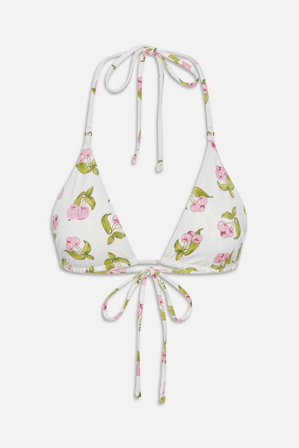 Haut de bikini triangle perlé Grace - Cherry Picked