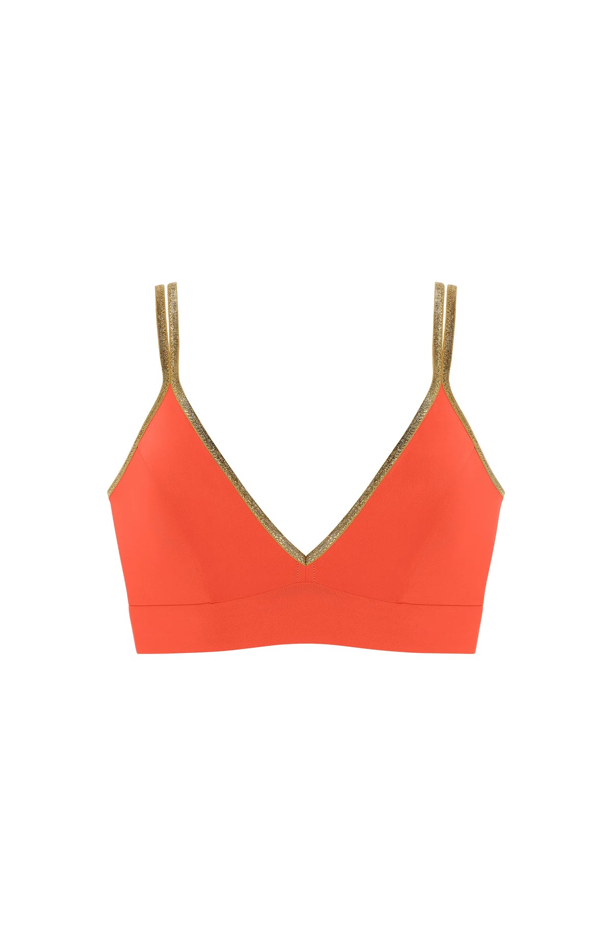 singa Printed bikini top