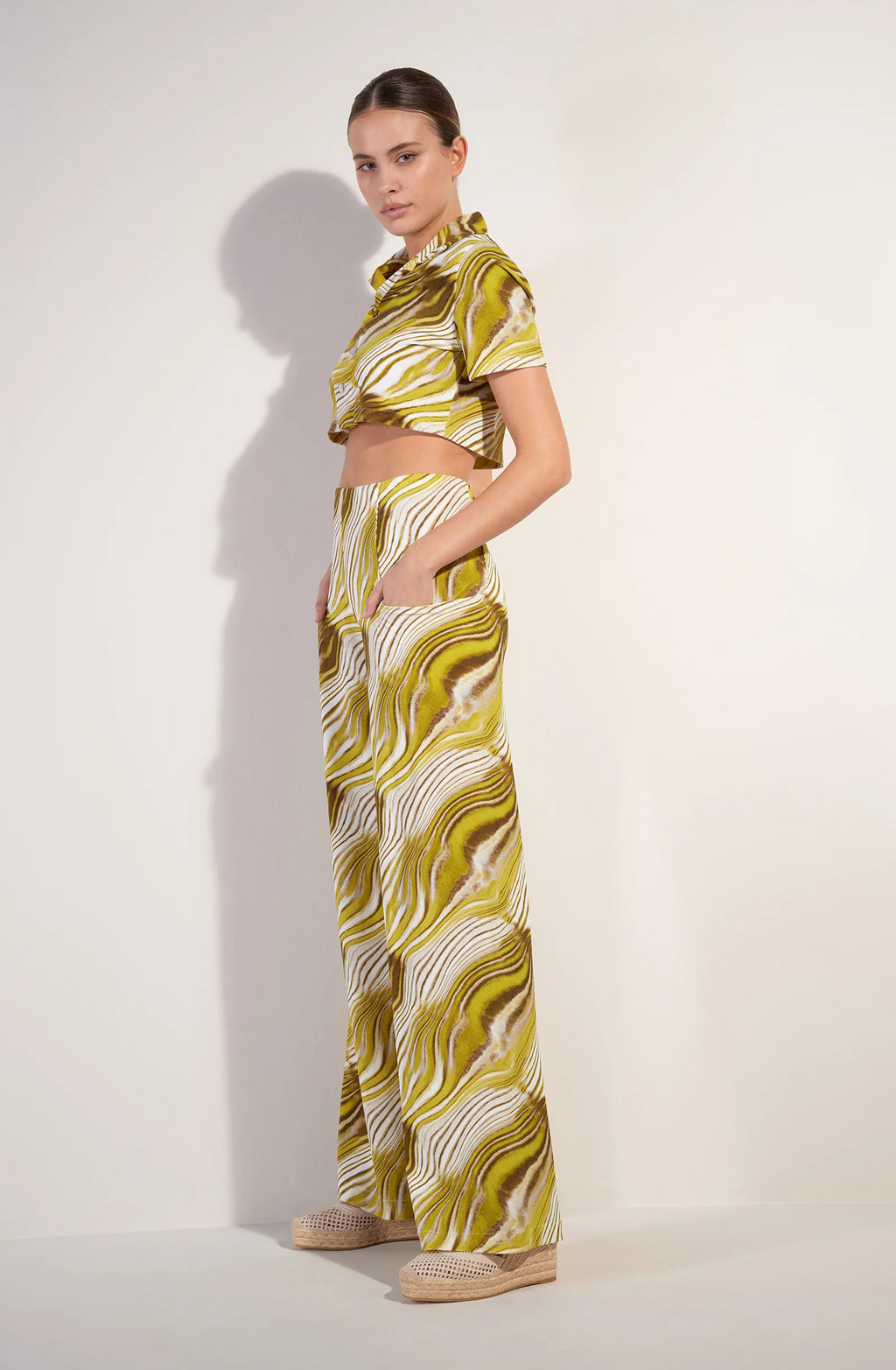 chleo Printed sponge shirt