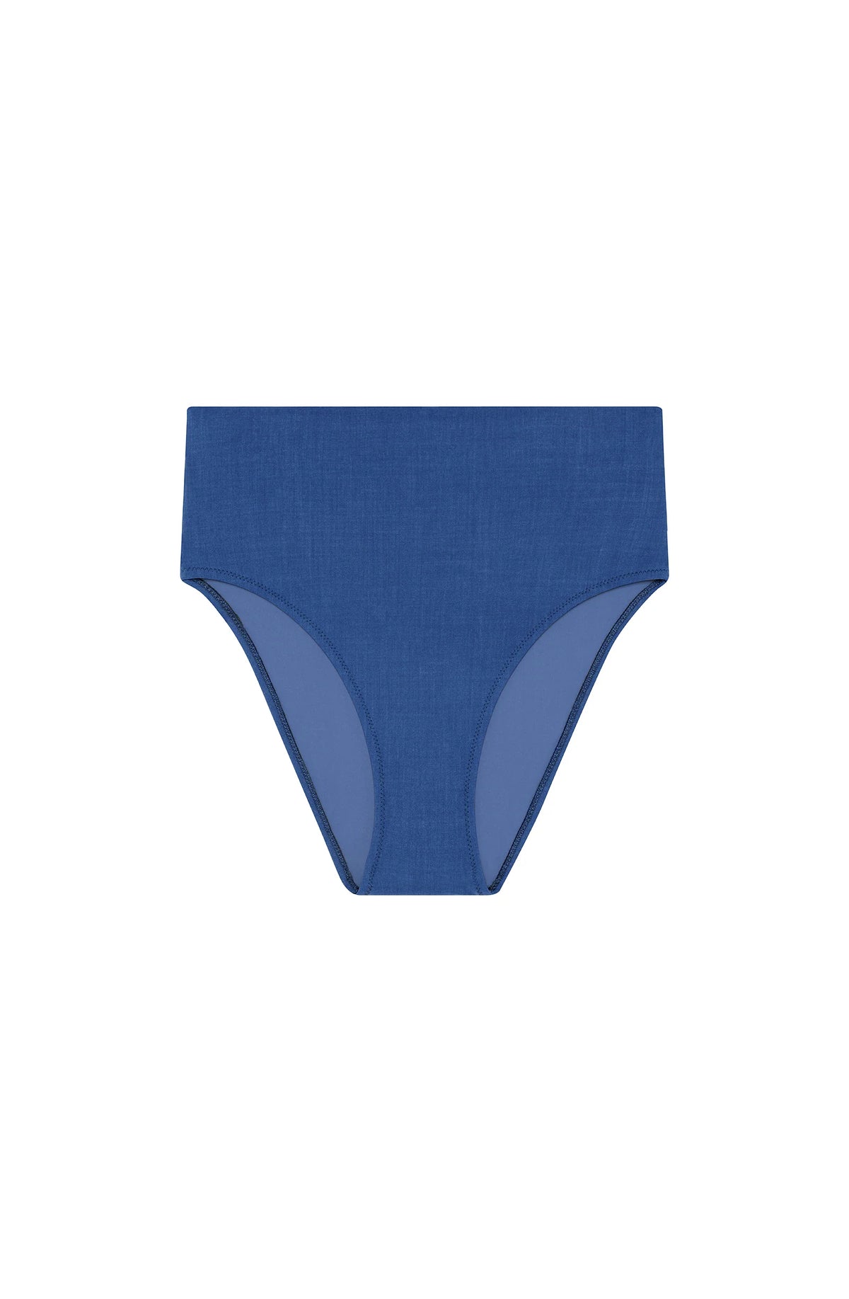 tobago Printed high-waisted bikini bottoms