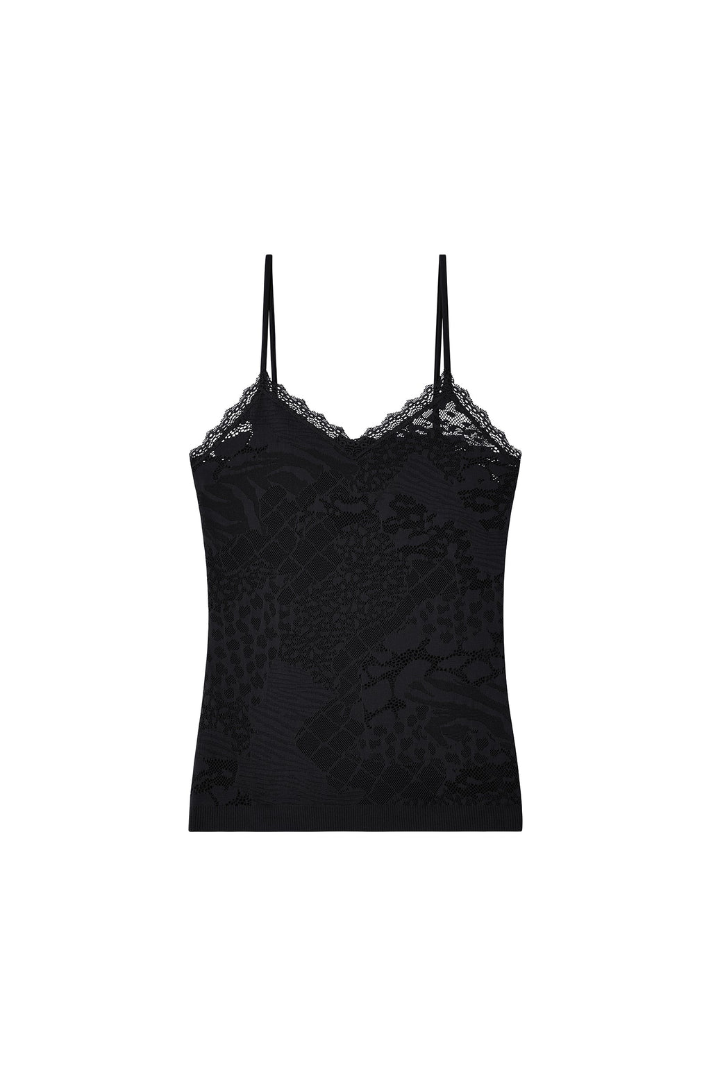 rana Raspberry lace top