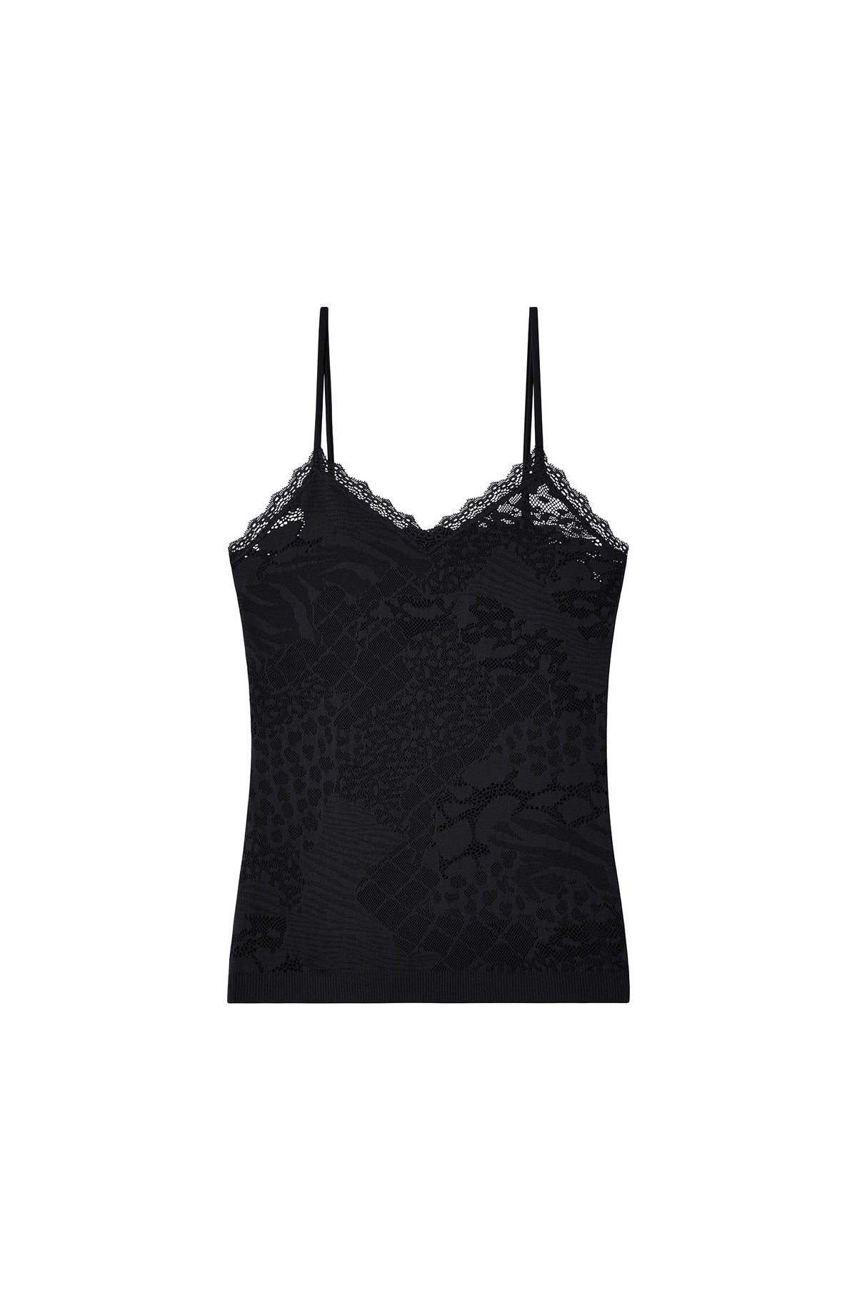 rana Raspberry lace top