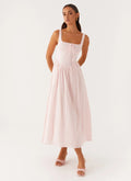 Robe Midi Pascuelle – Rose