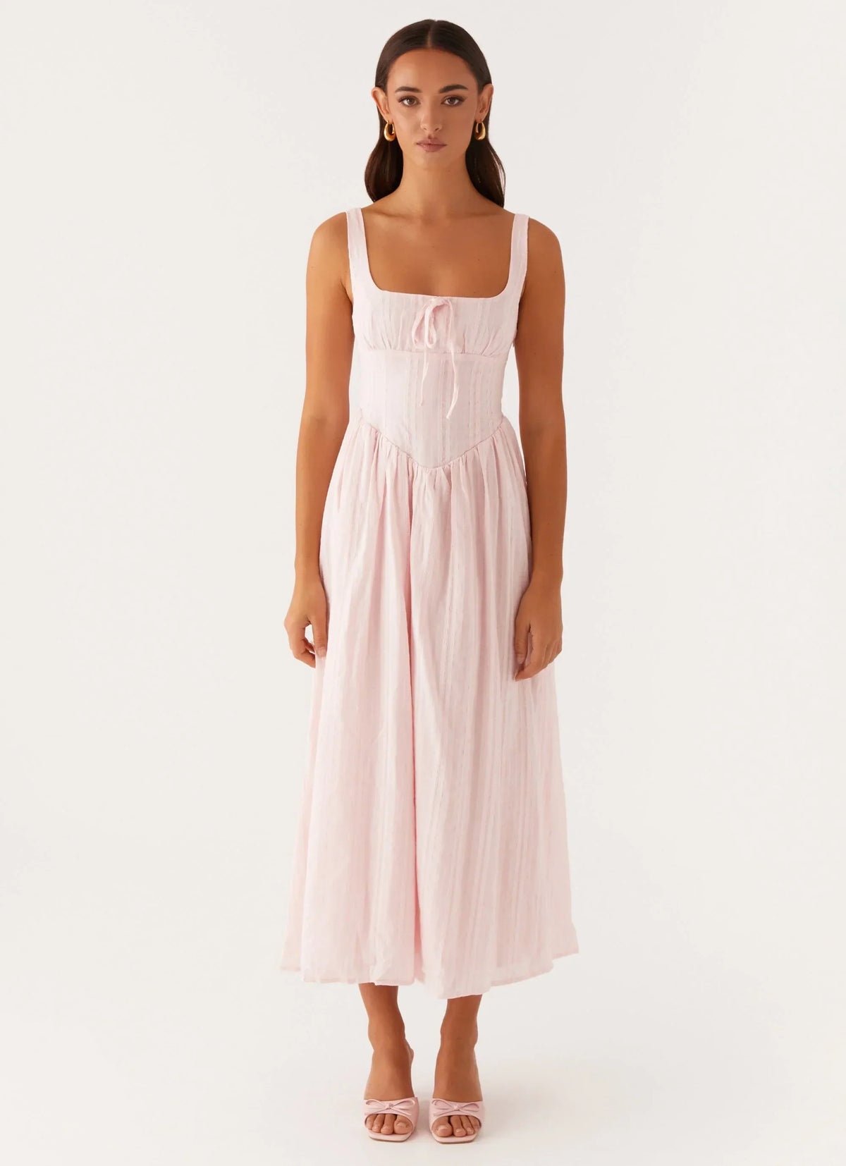 Robe Midi Pascuelle – Rose