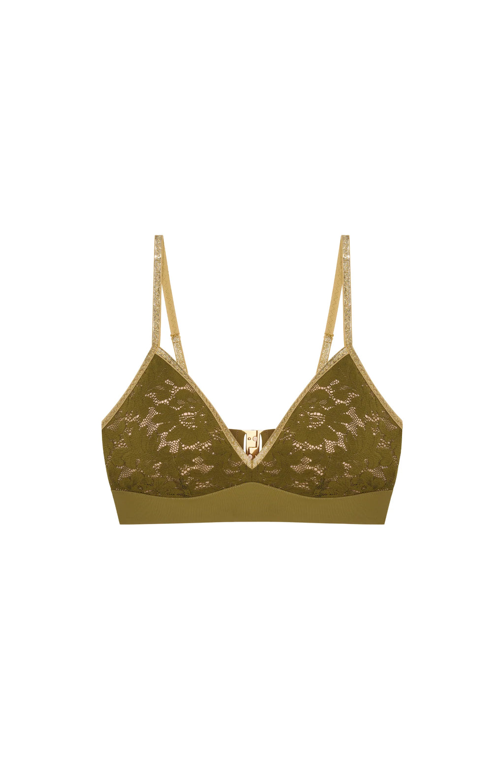 Soutien-gorge en dentelle Triangle Lurex Swann