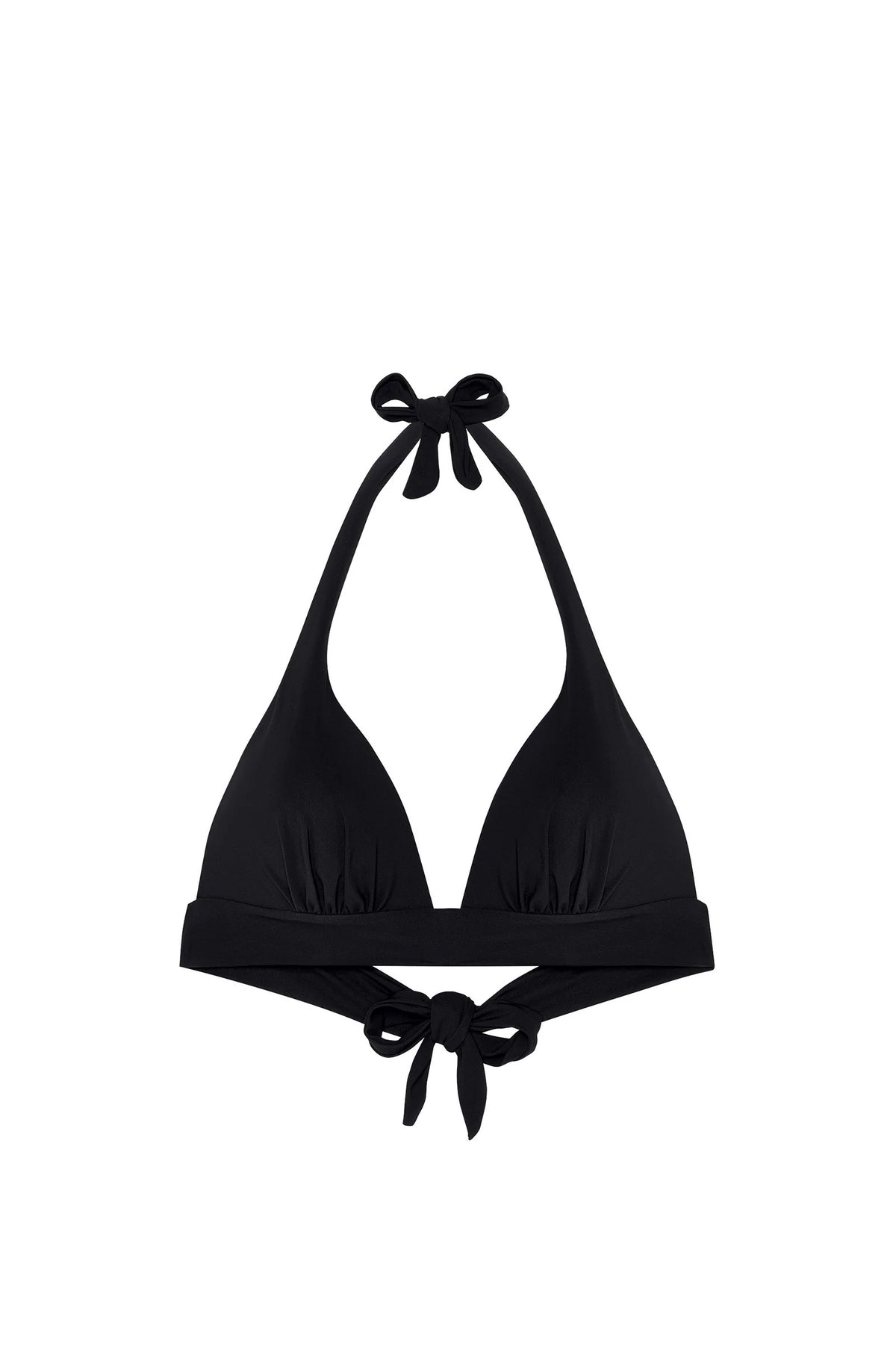 Haut de bikini push-up triangle Donia noir