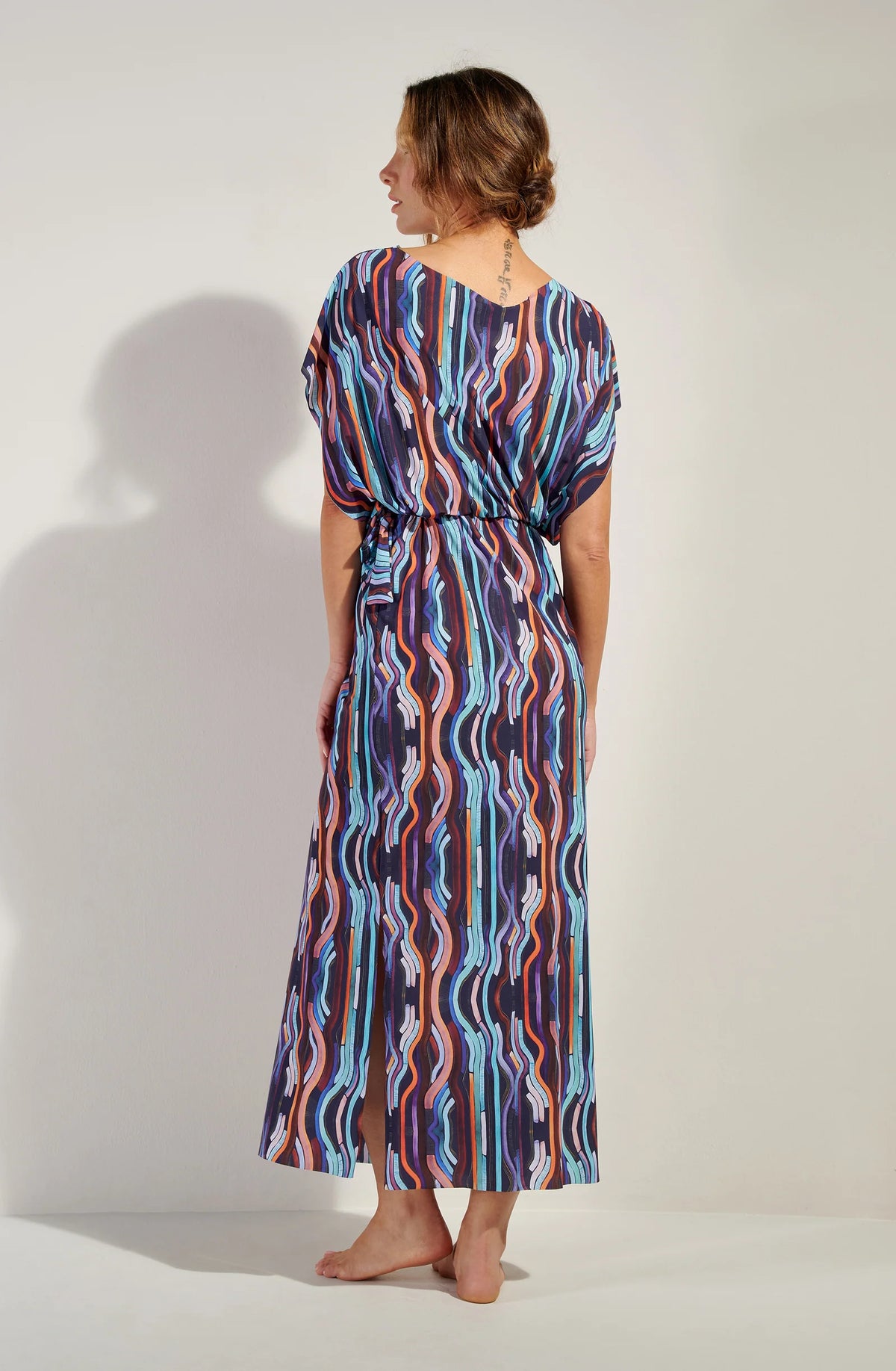 randa Printed tunic NEON