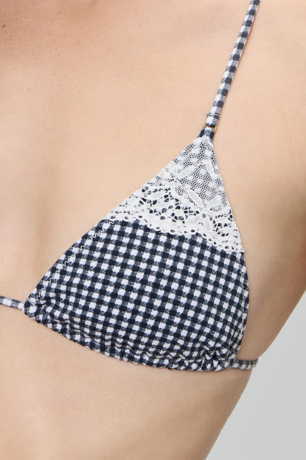 Haut de bikini en micro-coton Elena - Midnight Wishes