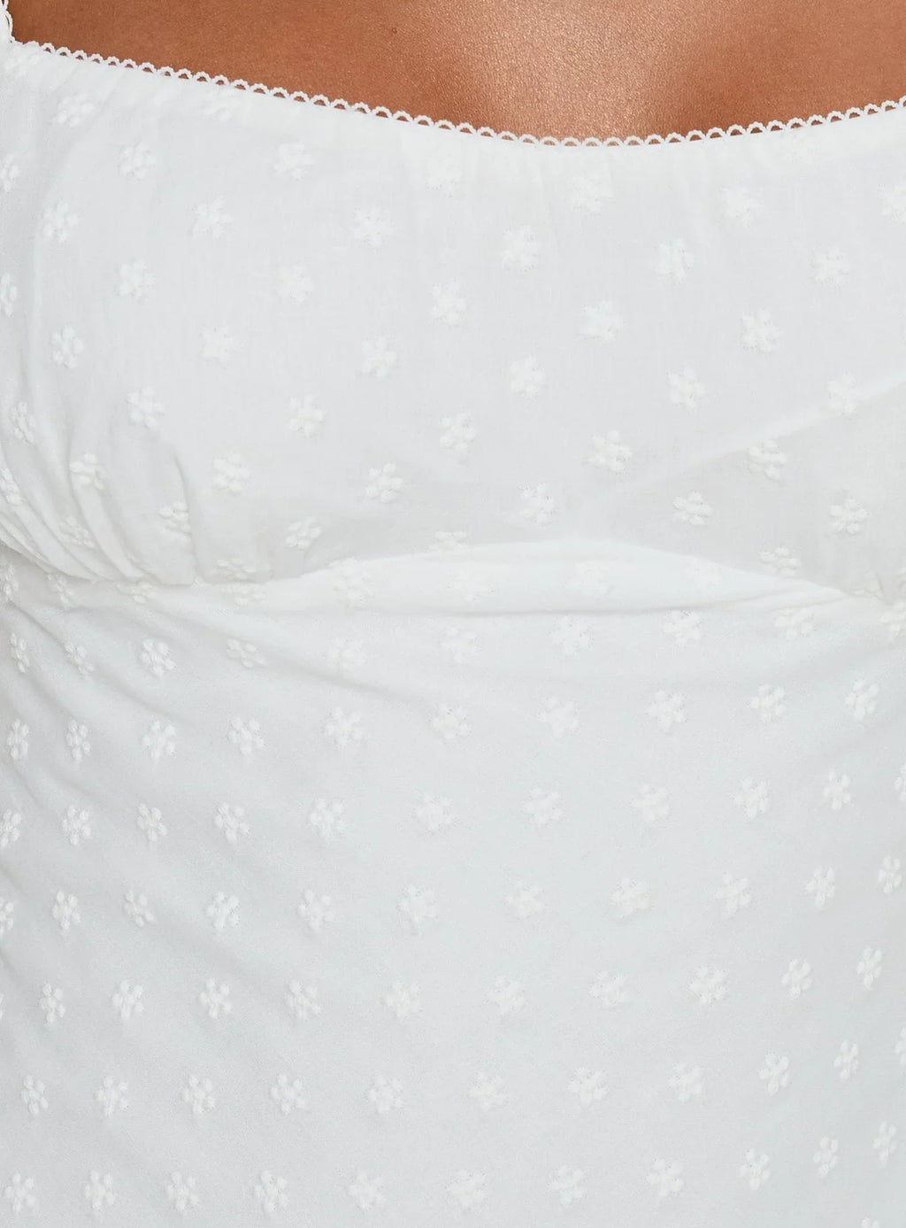 Mini-robe Seyani blanche