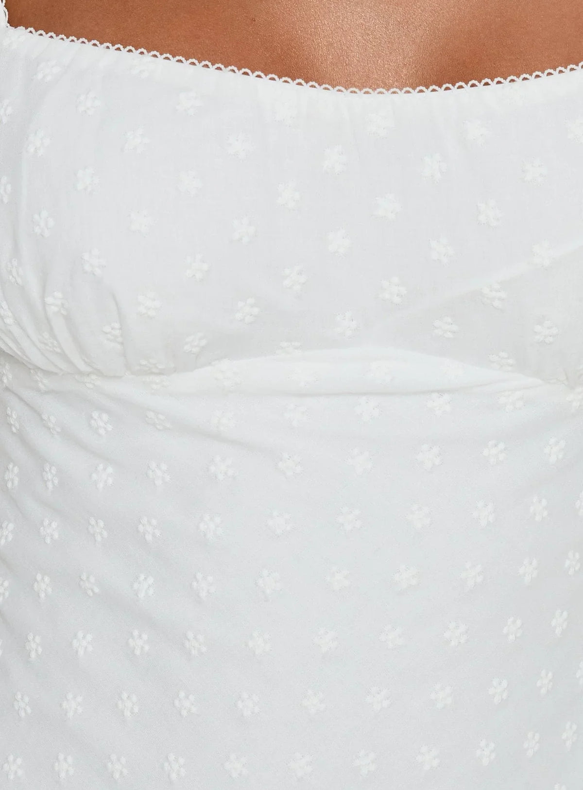 Mini-robe Seyani blanche