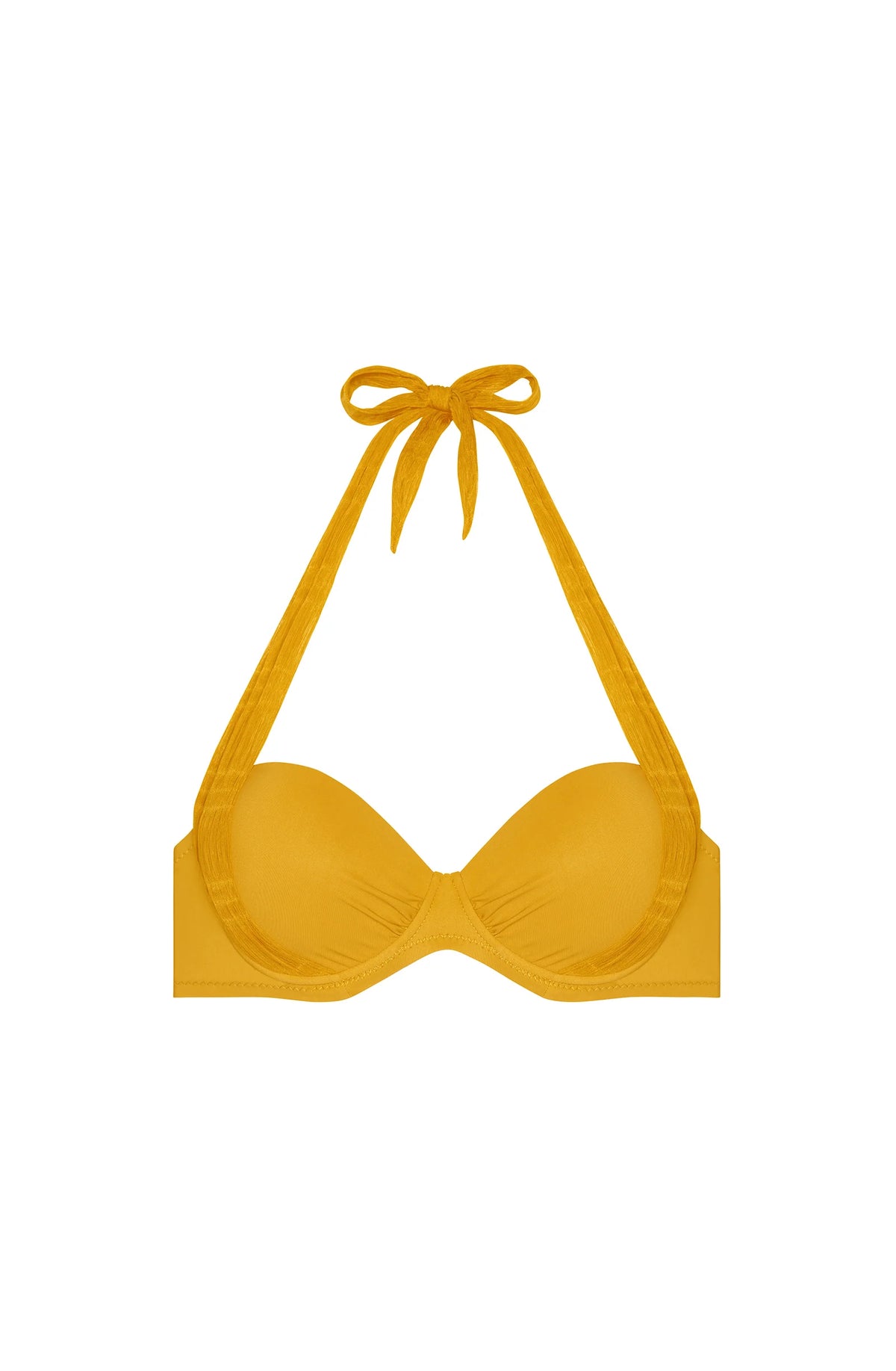 django Ochre strapless bikini top