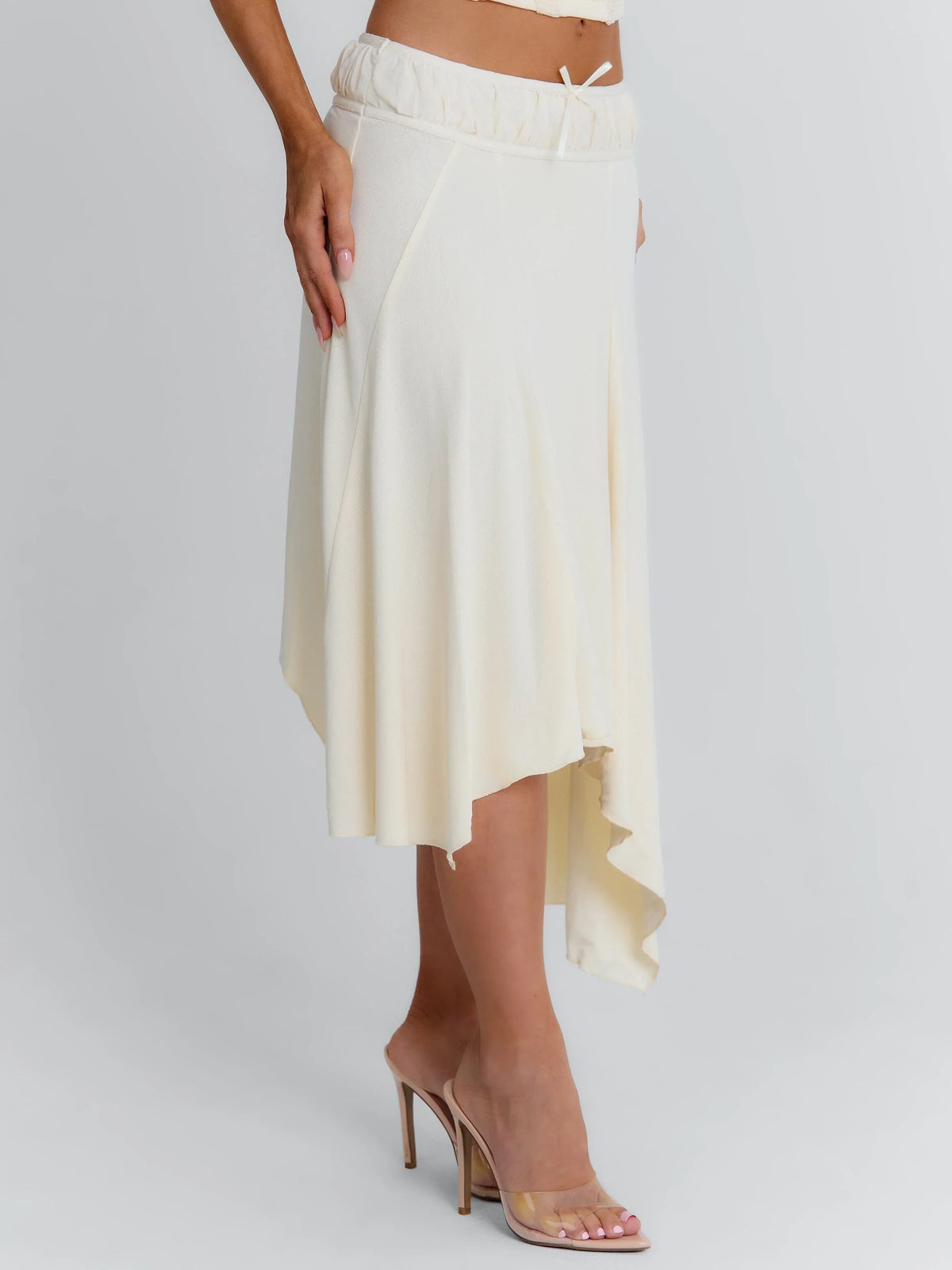 Val Midi Skirt Cream
