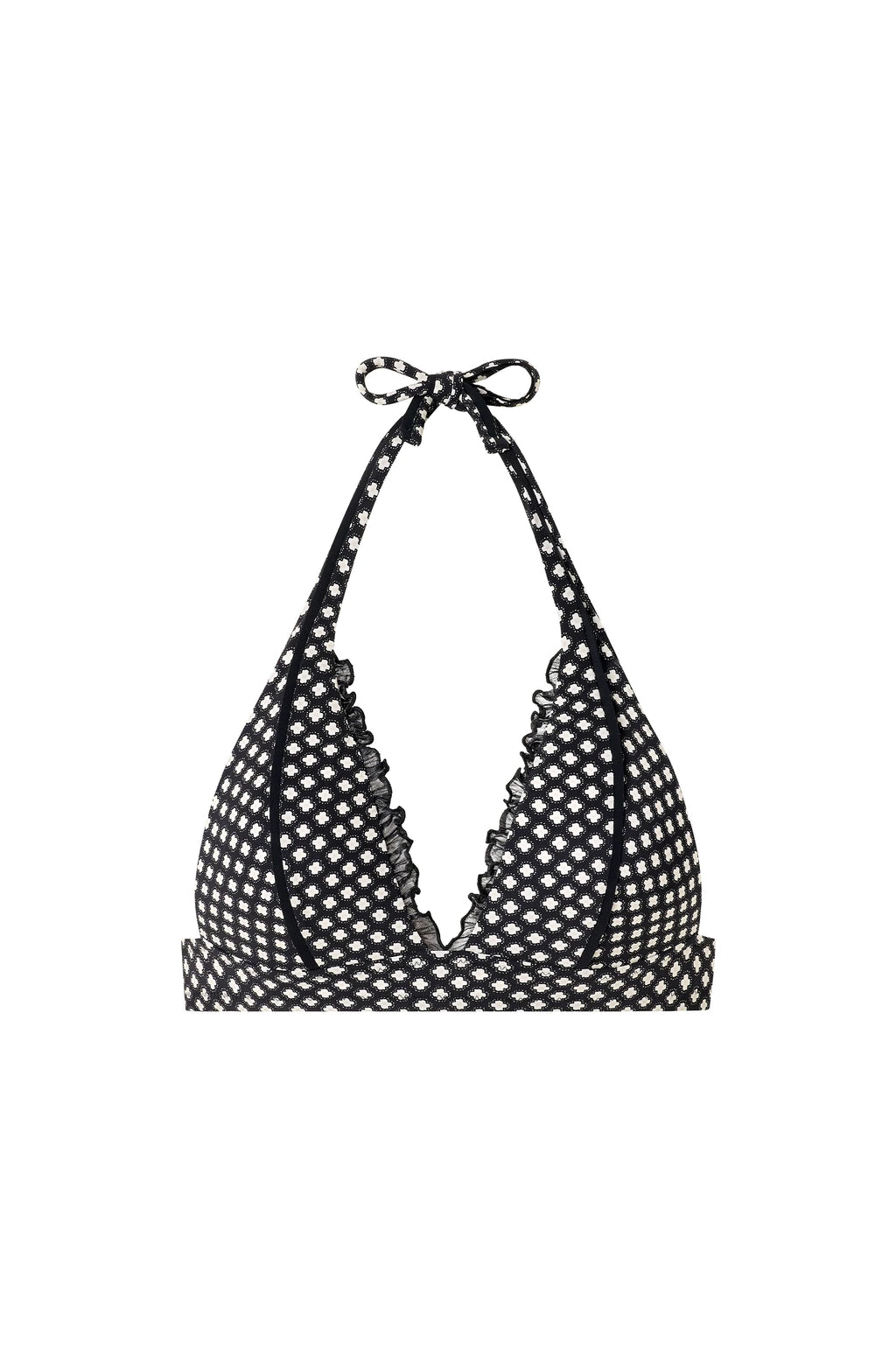 Haut de bikini triangle imprimé LIBERTY sorine