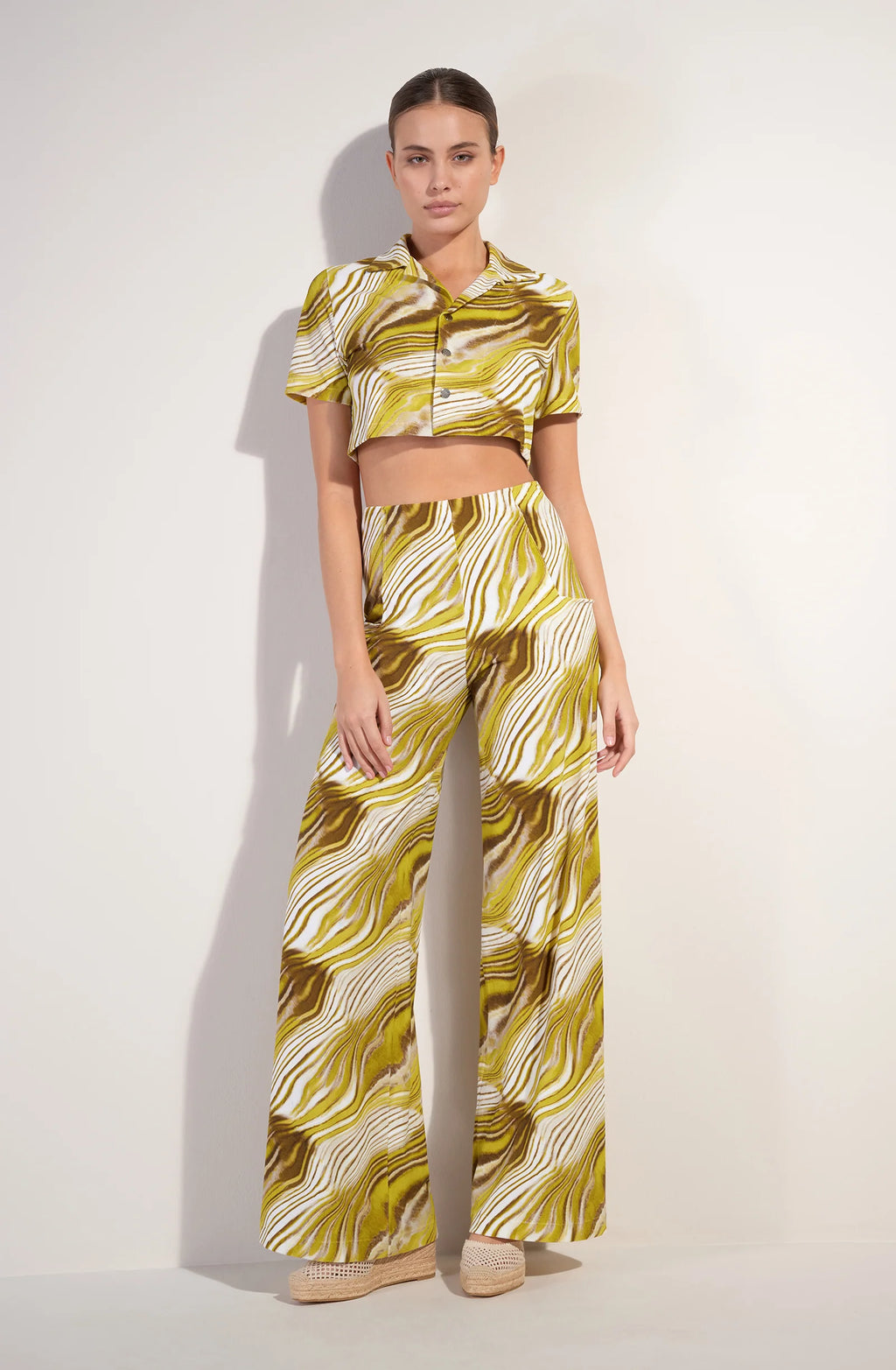 chleo Printed sponge shirt