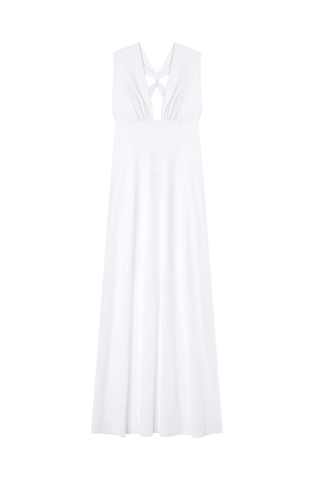 reena White long dress