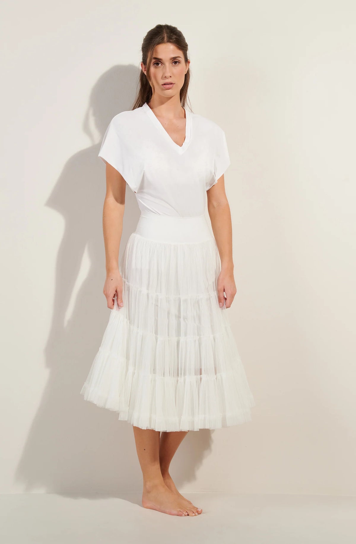Jupon en tulle blanc Loova Foam