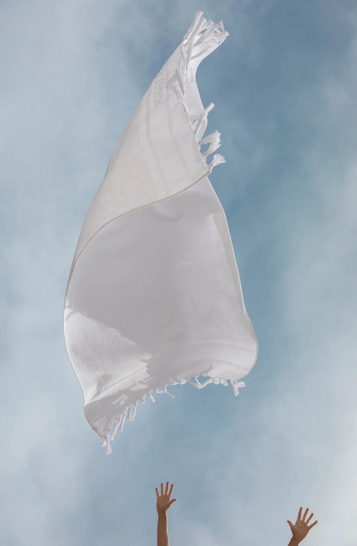Fouta brodée Zaina Myrtille