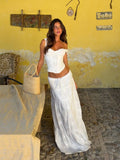 Haut bustier Lucy'S Lauro blanc