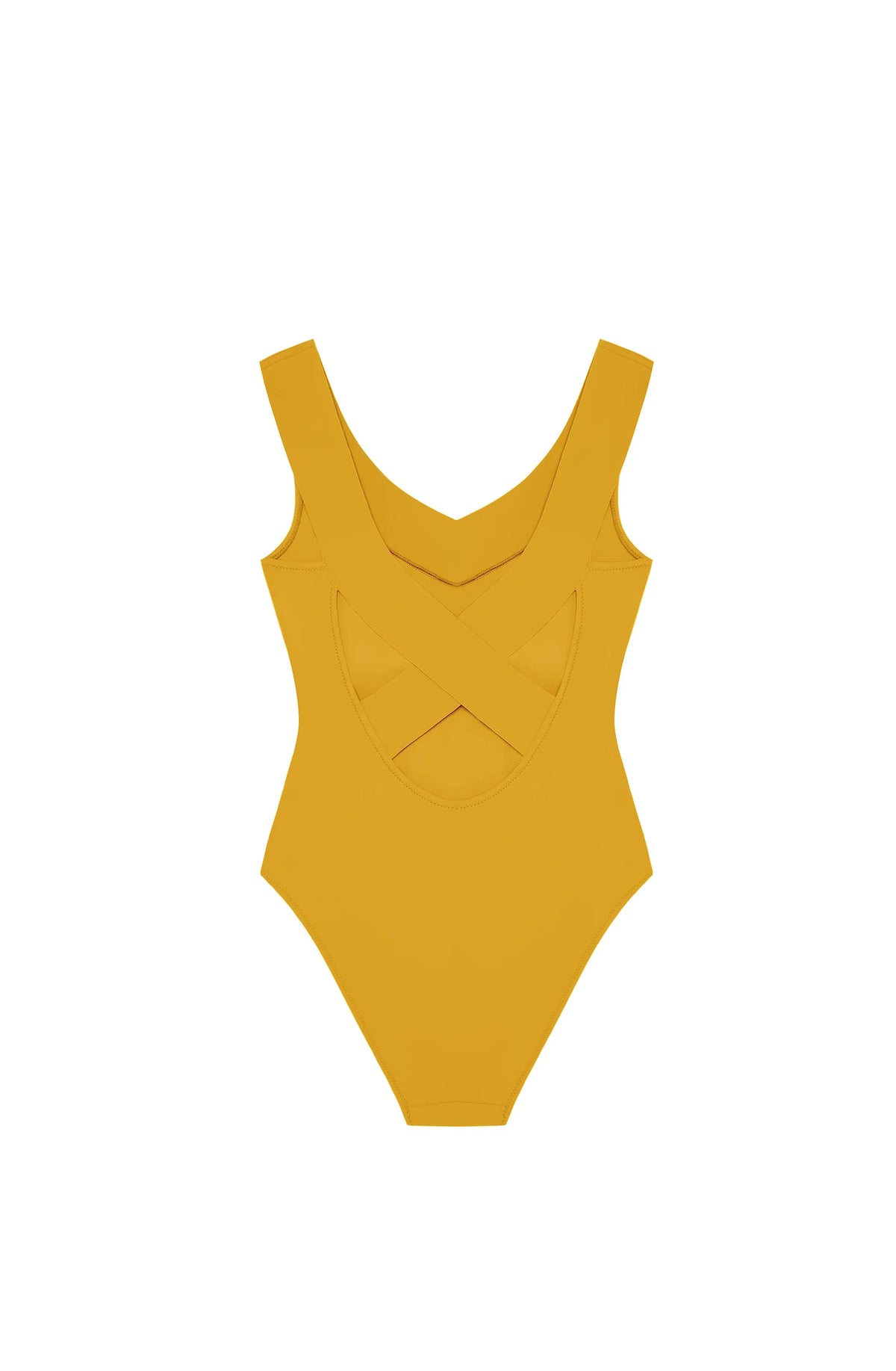 soya Apple crossed racerback swimsuit