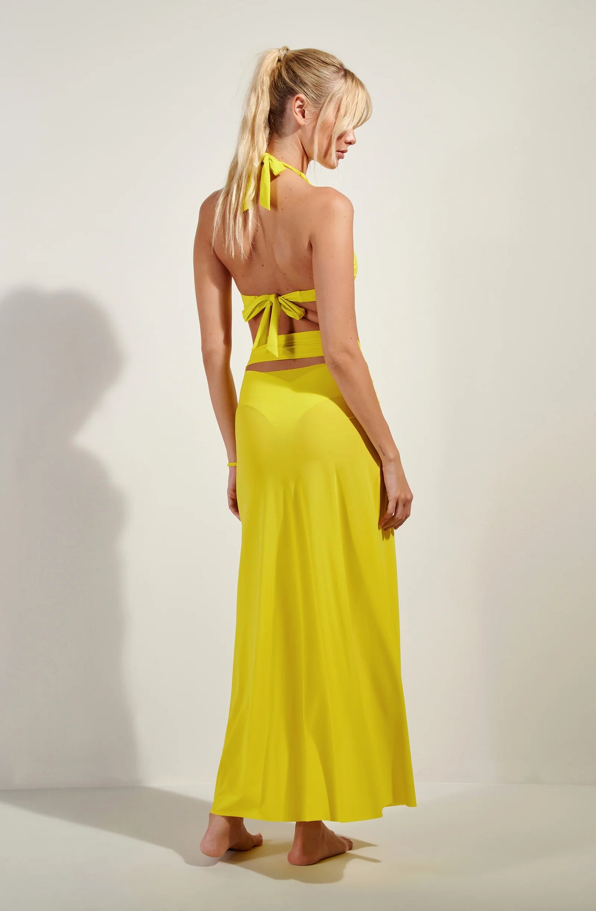 petra Long lemon multipositions skirt