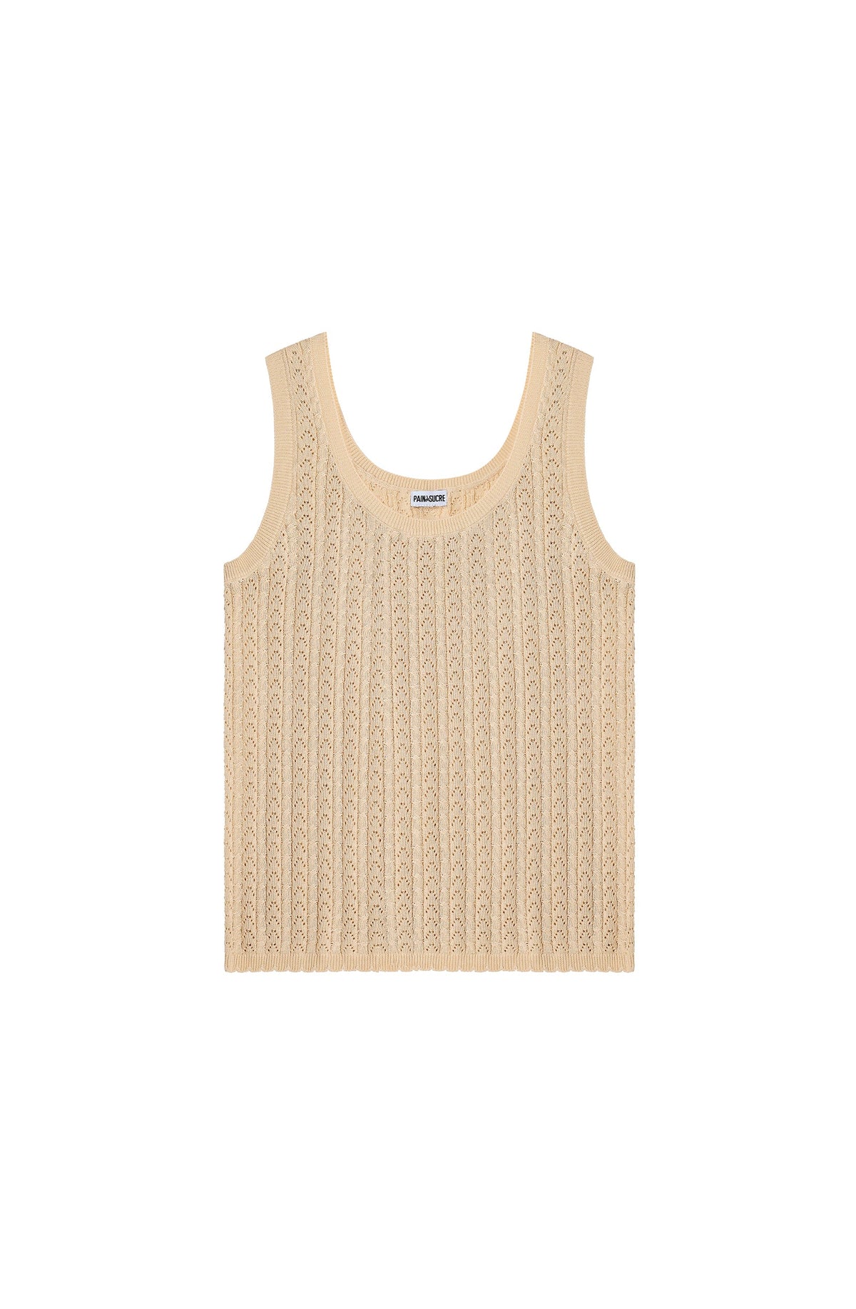 Haut en tricot Dricia beige
