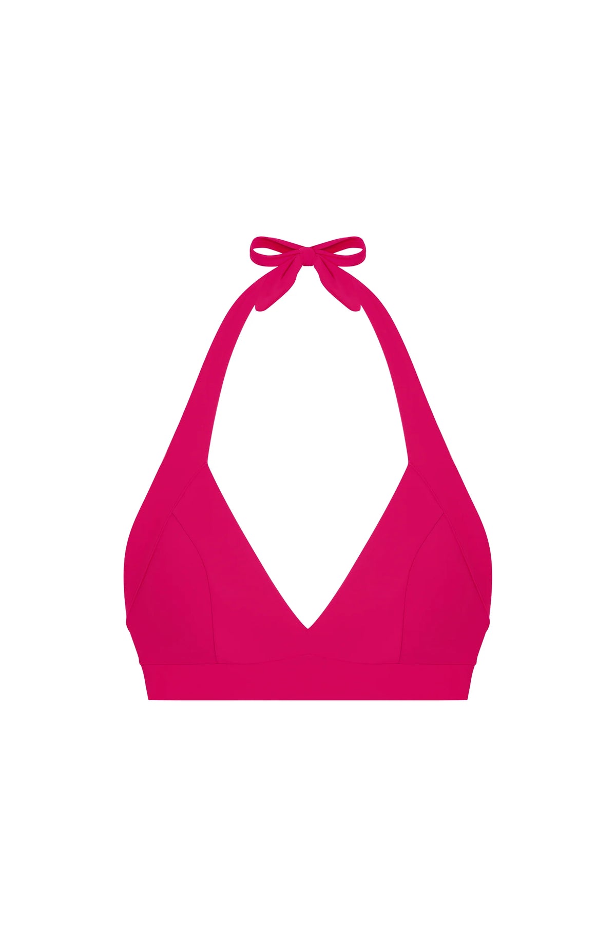 tiann Black bandeau swimsuit top