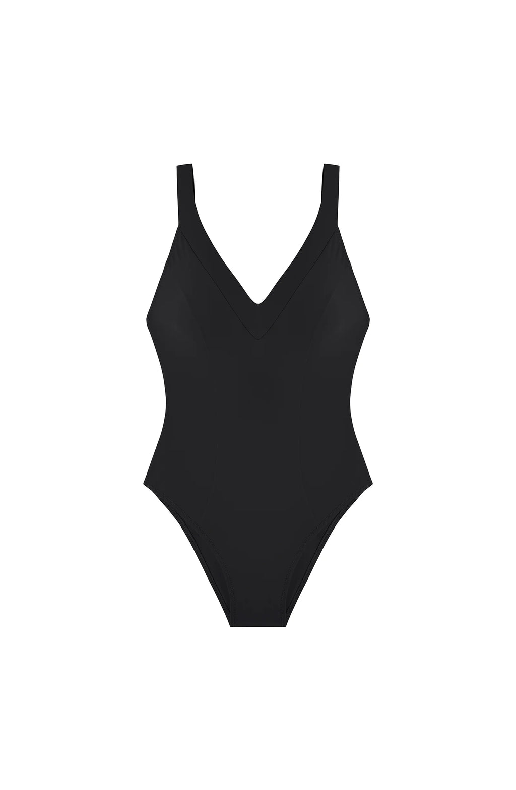 ivy Black low-cut swimsuit