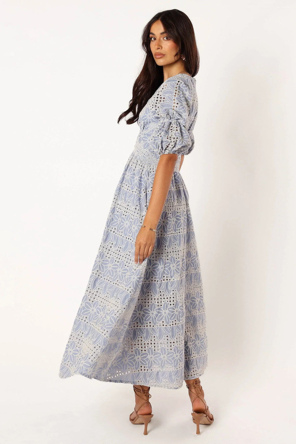 Robe Tani Mi-Longue - Bleu