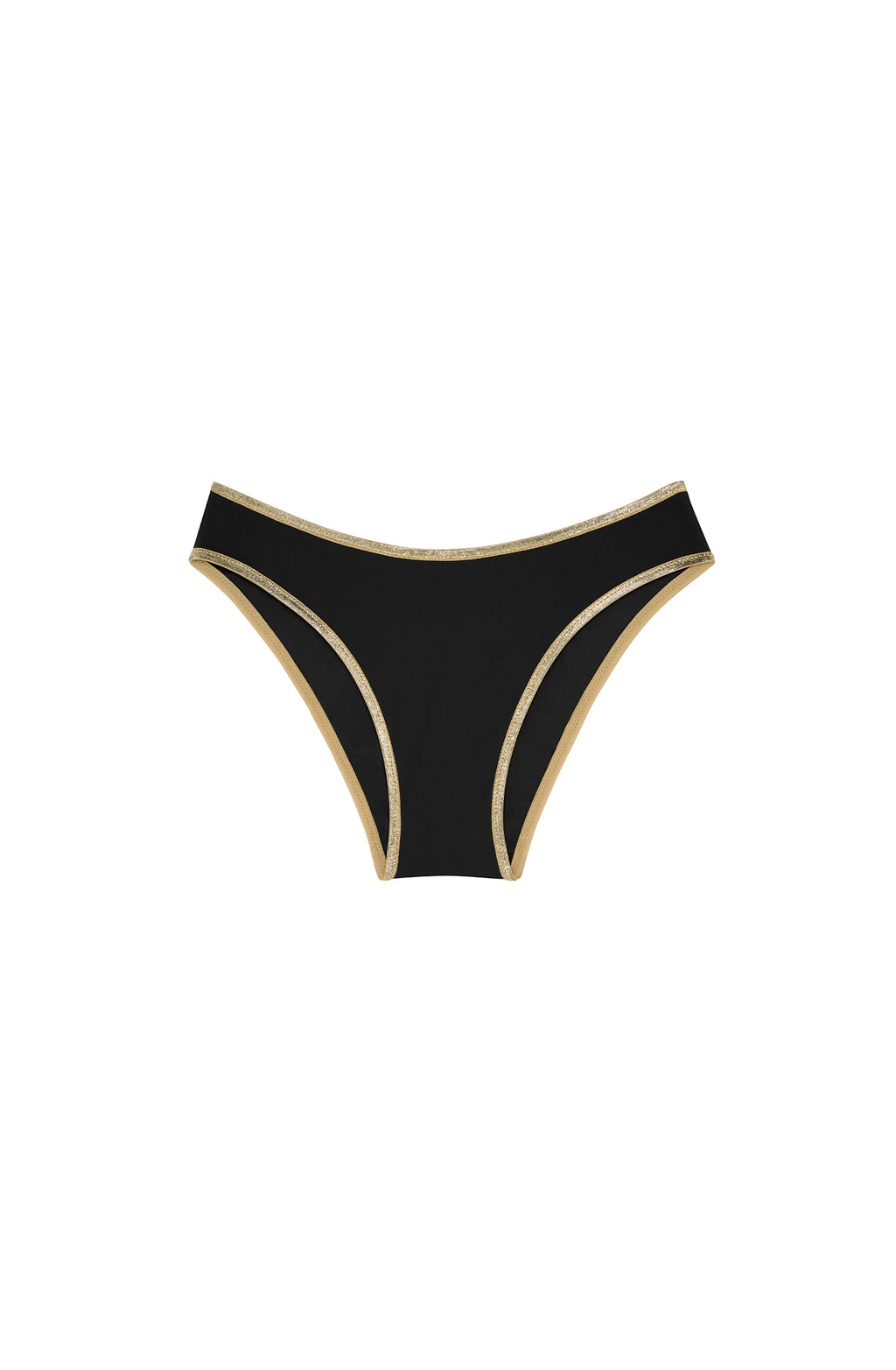 samy Printed bikini bottoms with scalloped hips