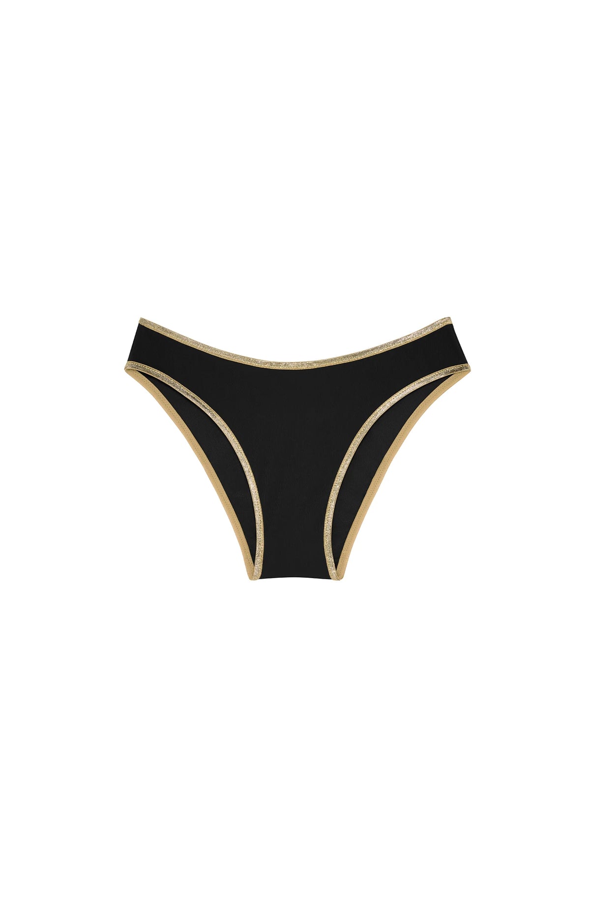 samy Printed bikini bottoms with scalloped hips