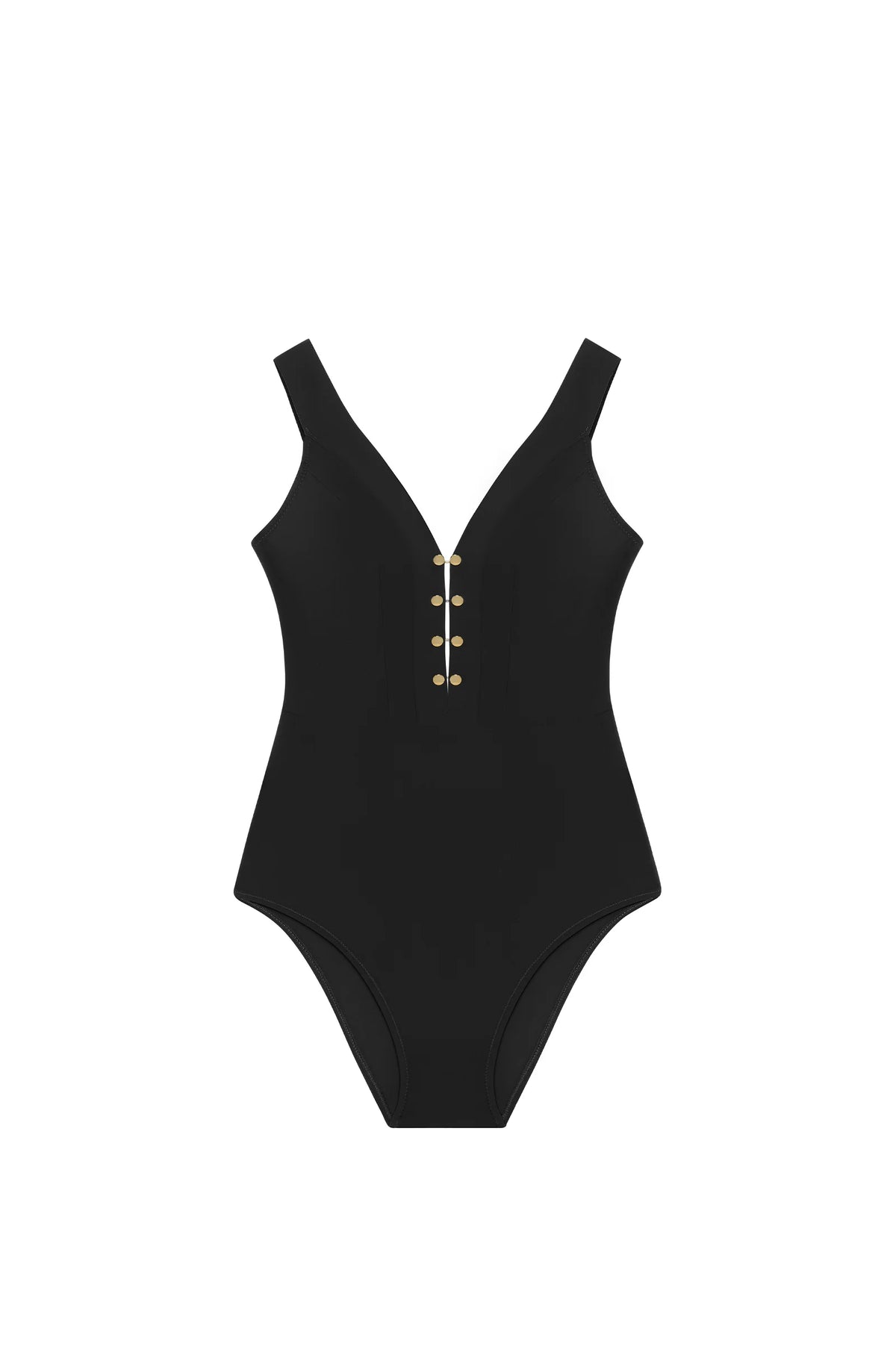 bonnie Bronze one-piece swimsuit with jewels