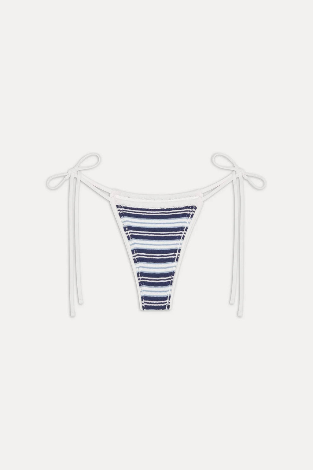 x JENNIE Bas de Bikini en Maille Divine - Rayures Arctiques
