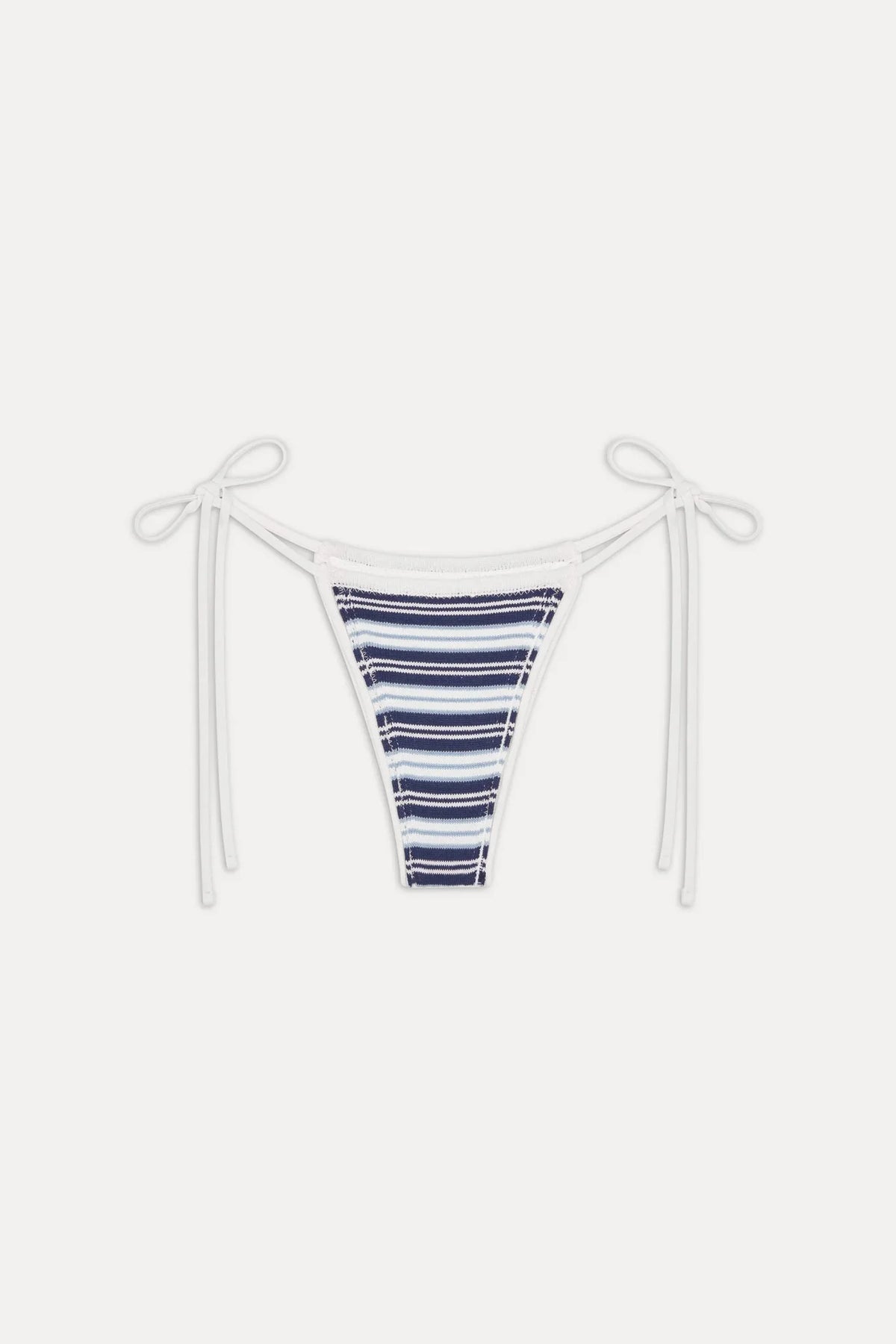 x JENNIE Bas de Bikini en Maille Divine - Rayures Arctiques