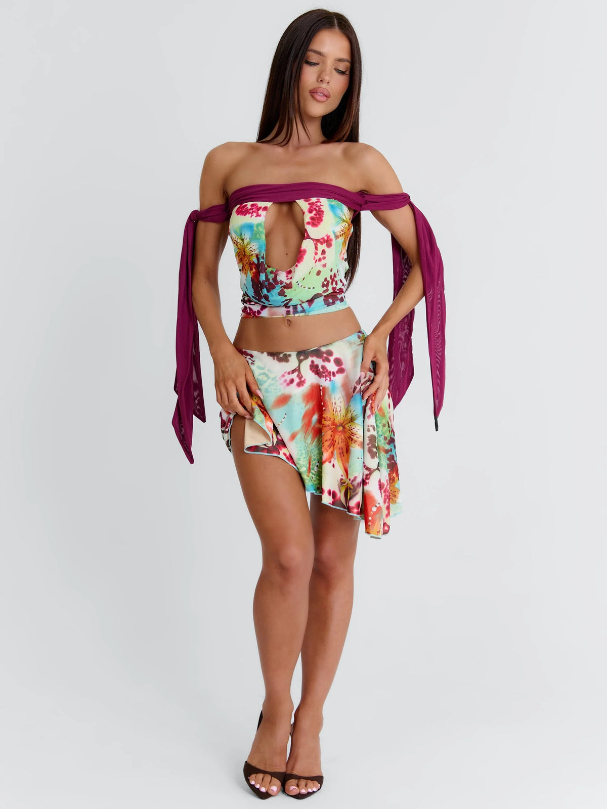 Azaria Mini Skirt Rio