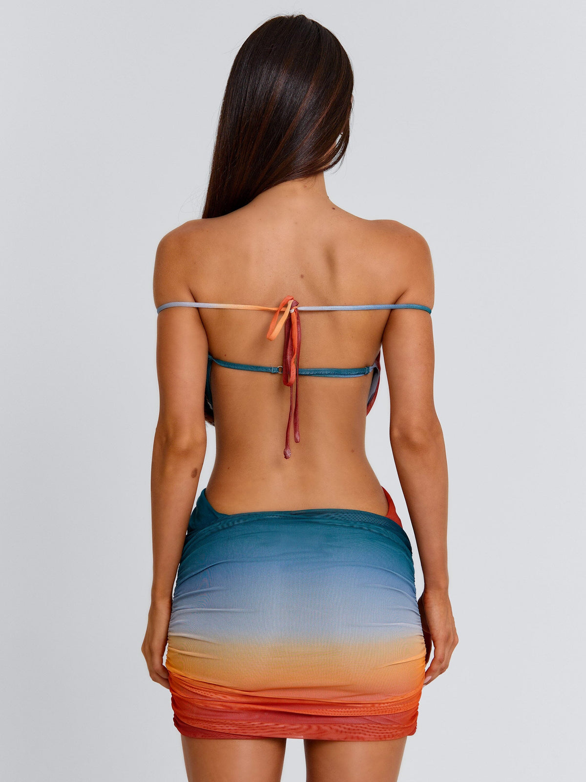 Robe Courte Regina Ocean Ombré