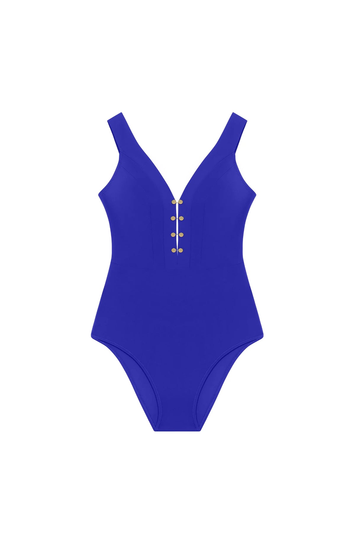 bonnie Bronze one-piece swimsuit with jewels