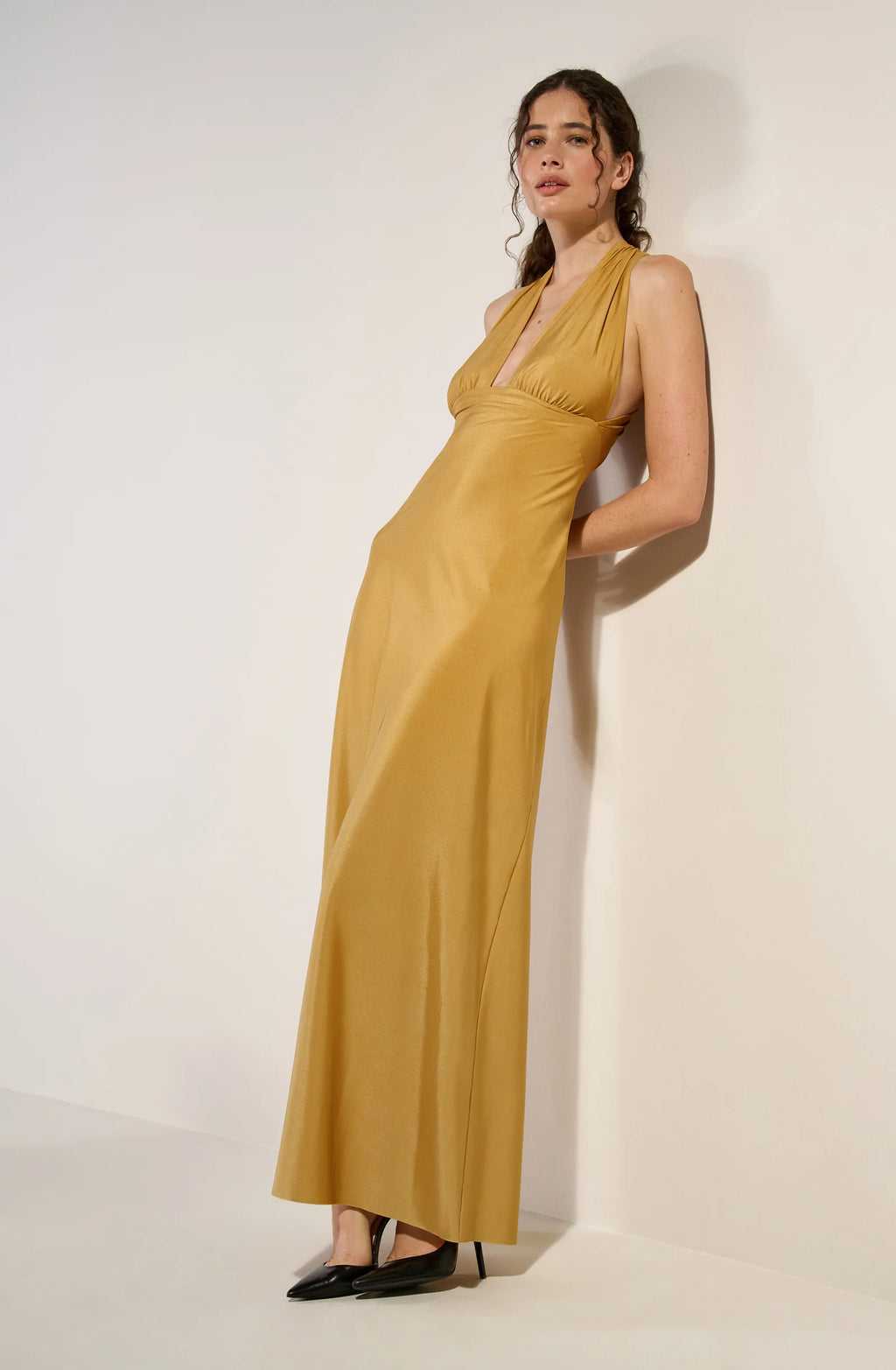 reena Black long dress