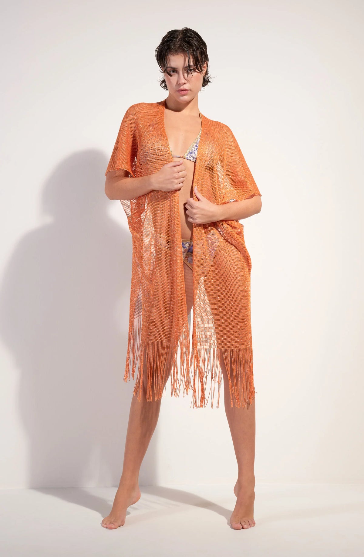 Veste kimono Vita orange