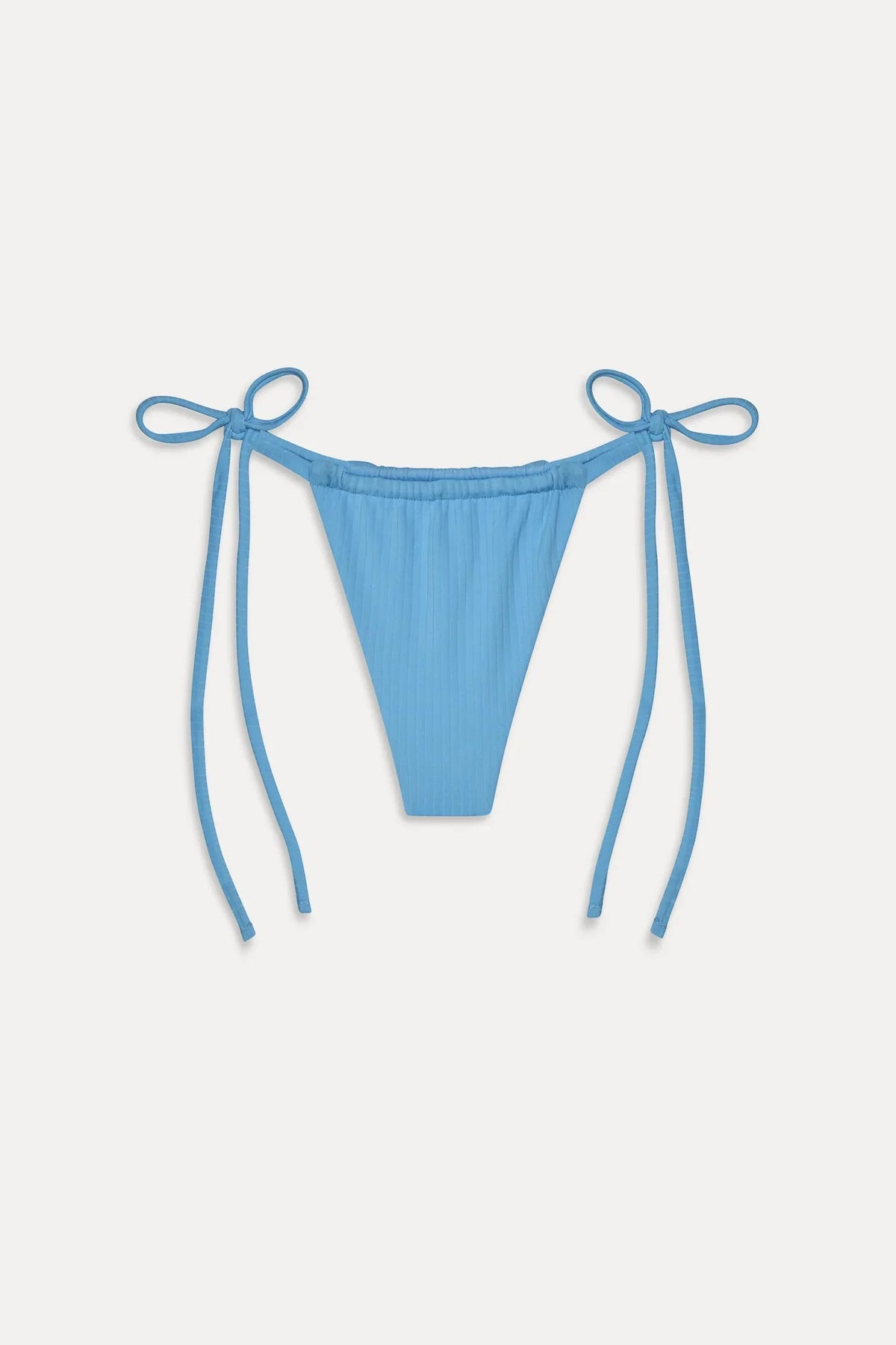 Tia Skimpy String Bikini Bottom - Capri Sky
