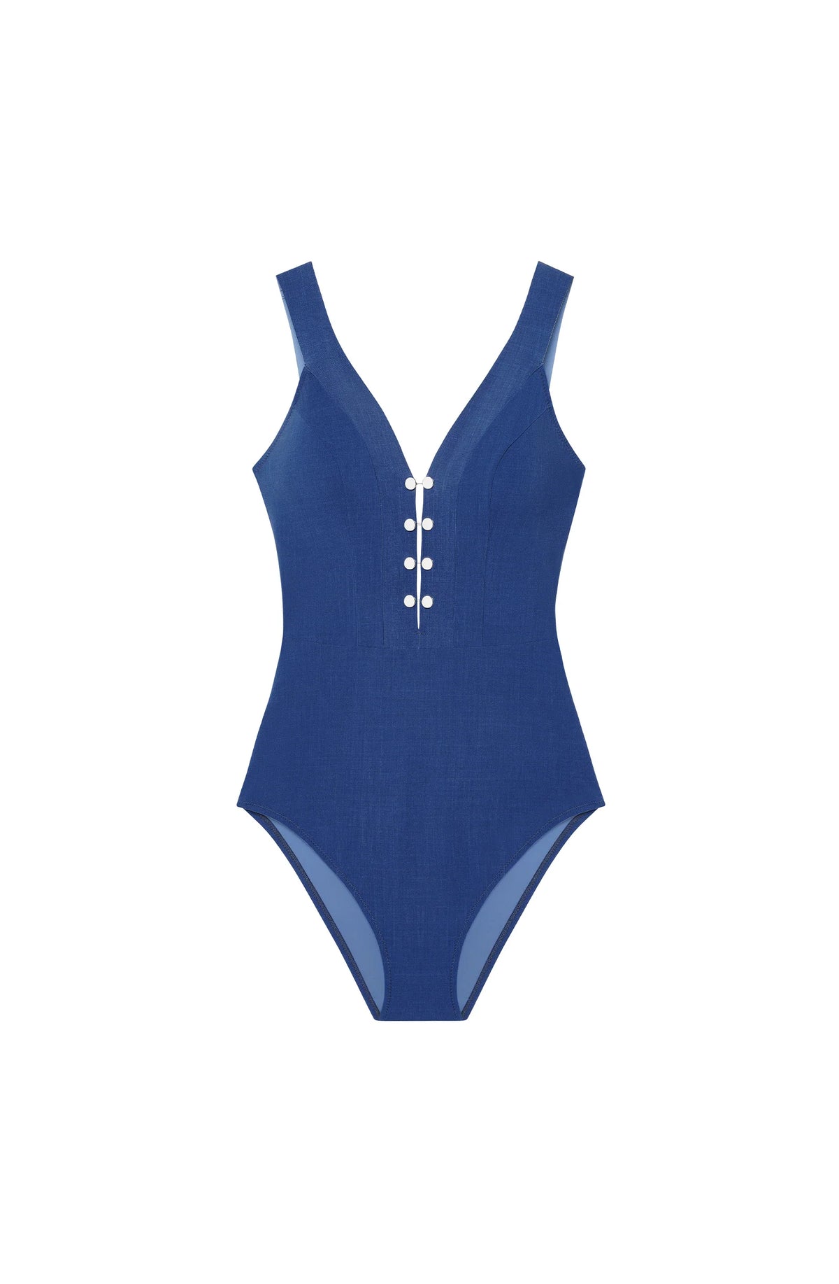 bonnie Bronze one-piece swimsuit with jewels